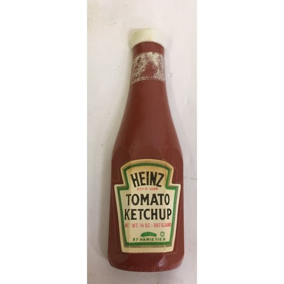 Vintage Small Red HEINZ TOMATO KETCHUP Magnet - About 3 inches - Picture 1 of 5